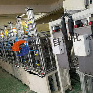 Dry air tightness testing line