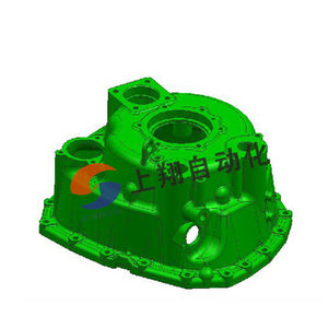 Fork and gearbox housing