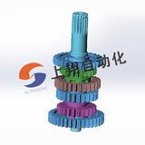 Transmission gear shaft